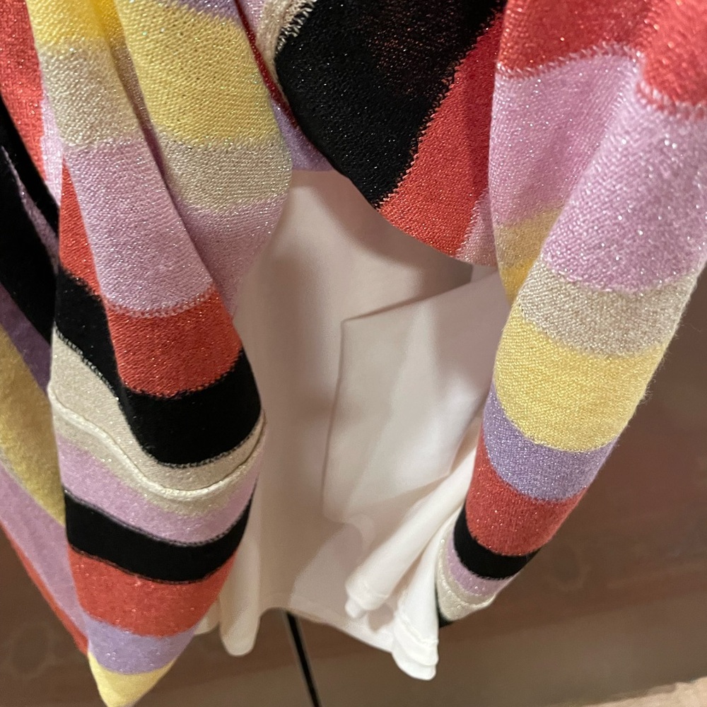 Anthropology LAIA Multicolor iridescent Skirt - Picture 6 of 7